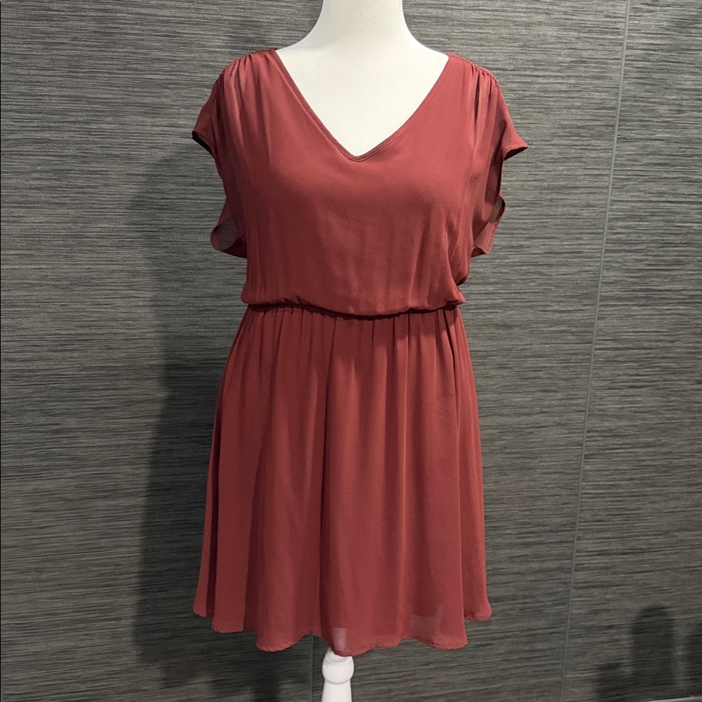 Lush Dress - Dark Red
